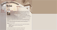 Desktop Screenshot of gastropol.cz